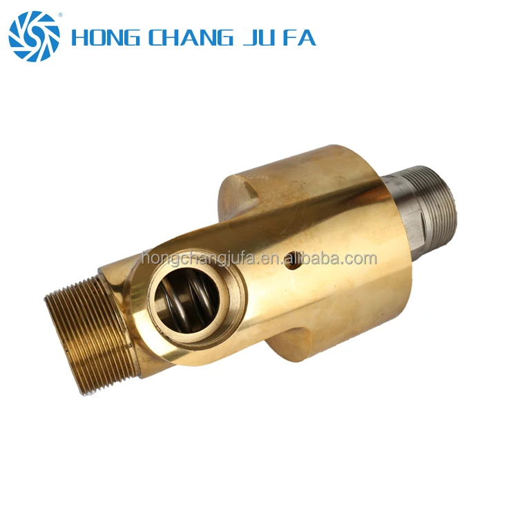Flexible conduit connector dualflow rotary union rotating water swivel connection pipe swivel joints