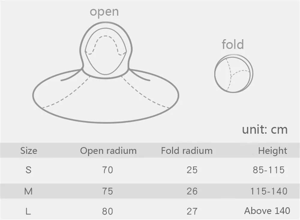 Km Oem Raincoat Children Umbrella Creative Poncho Rain Artifact Ufo Wear Umbrella Hat