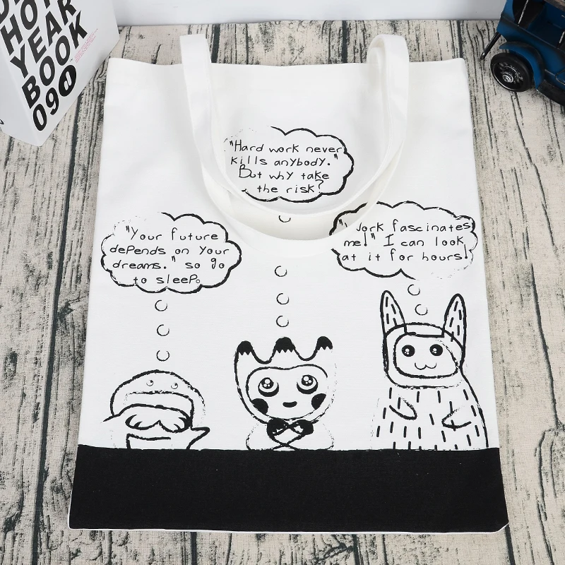 Retail Screen Printing cotton souvenir dropship tote bag with logo