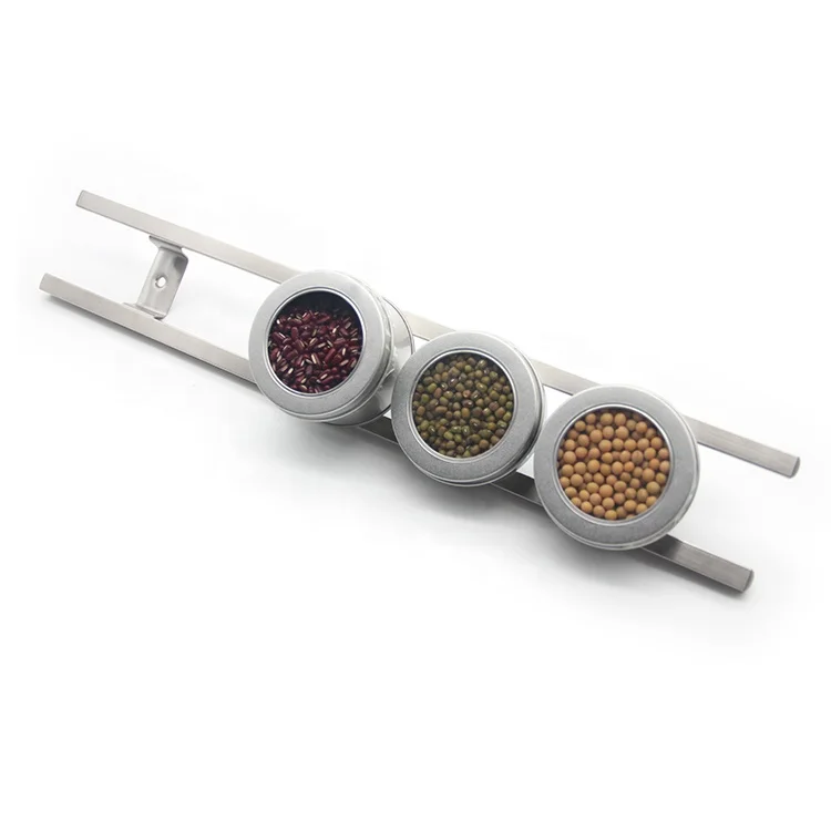 10 Inch Strong Magnet Power 304 Square Tube Stainless Steel Knife Bar Kitchen Magnetic Knife Holder / Strip / Bar