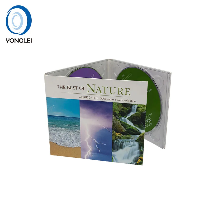 Music CD duplication and 6 panel cardboard CD digipak