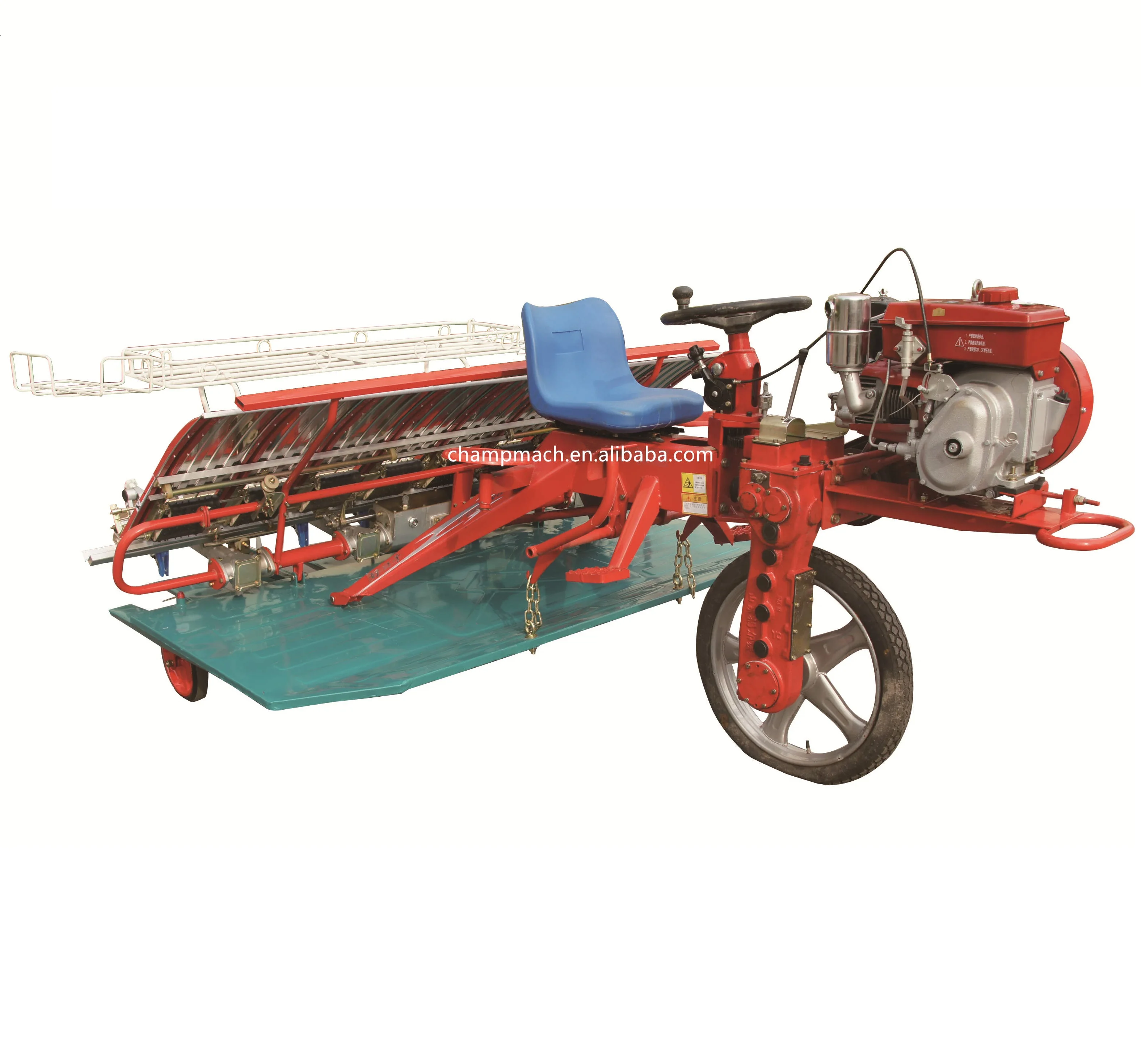 china cheap agriculture machinery automatic Diesel engine type paddy rice transplanter planting machine for sale
