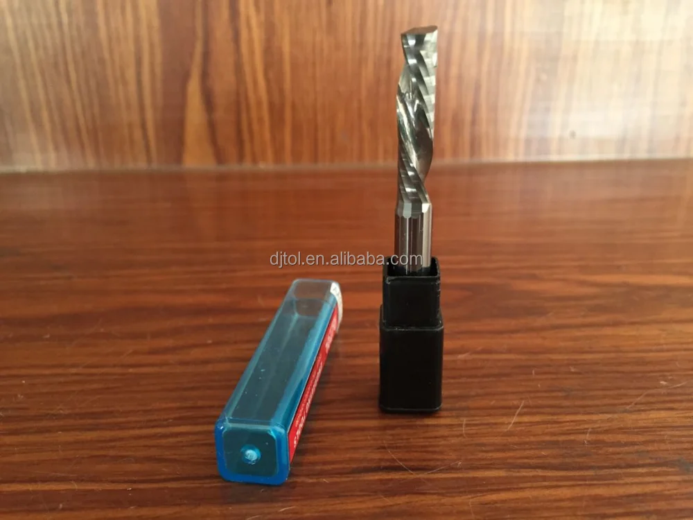 HOT SALE cnc router bits  DJTOL one flute up & down spiral bits (AA series)