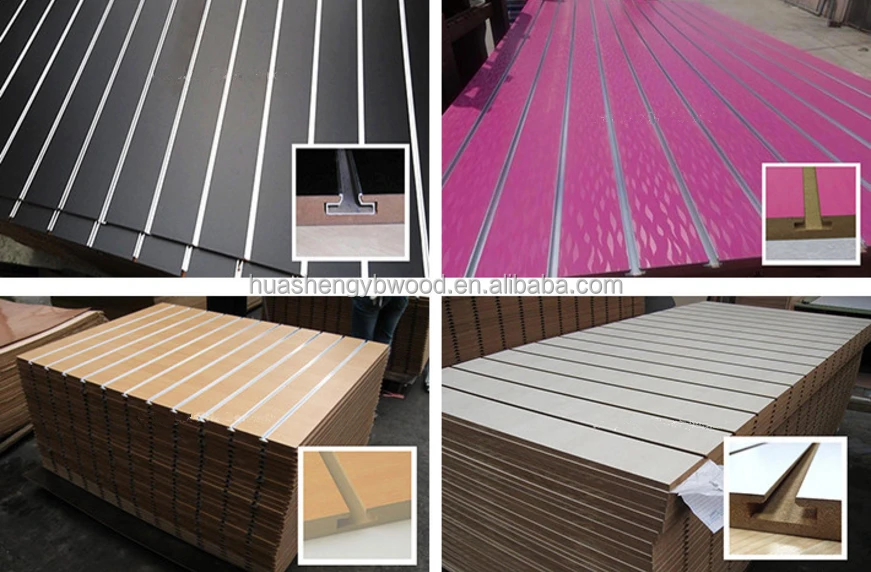 
Low Price slot mdf board/slat wall panel/slatwall board 