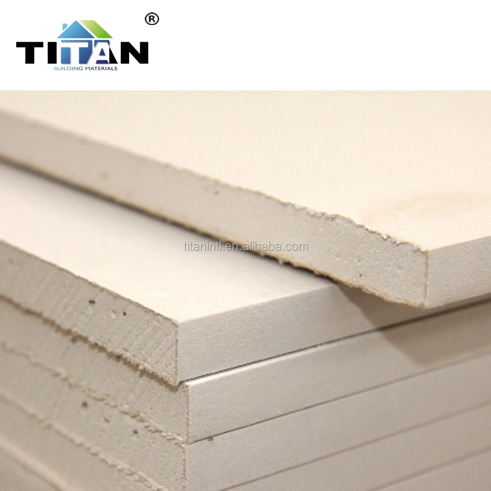 Density of Gyproc Gypsum Board in Guangzhou Pure Gypsum Powder;quality Wood-pulp Paper;fiber Glass;adhesive,etc 7~15.9 Mm