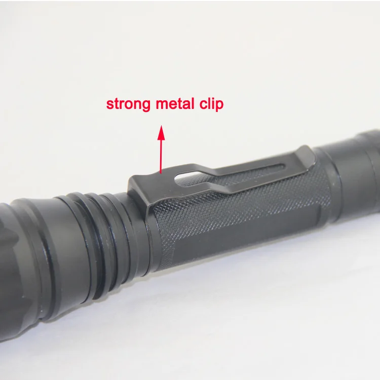 High power zoom adjustable LED flashlight tactical