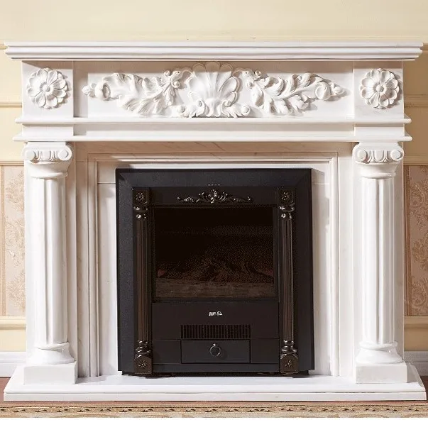 Customized factory price  marble electric fireplace for home ,hotel or villa decoration