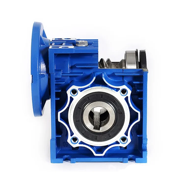 NMRV series aluminum worm gear speed reducer rv40 nmrv040 worm gearbox for conveying equipment