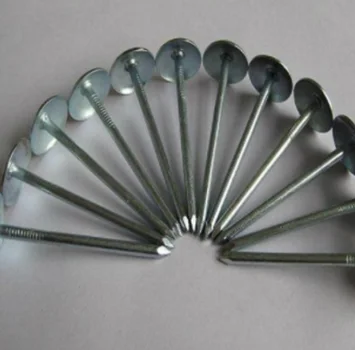 32mm Length steel coil nail With Flat Head /wire coil nails weight coil roofing nail with rubber washer