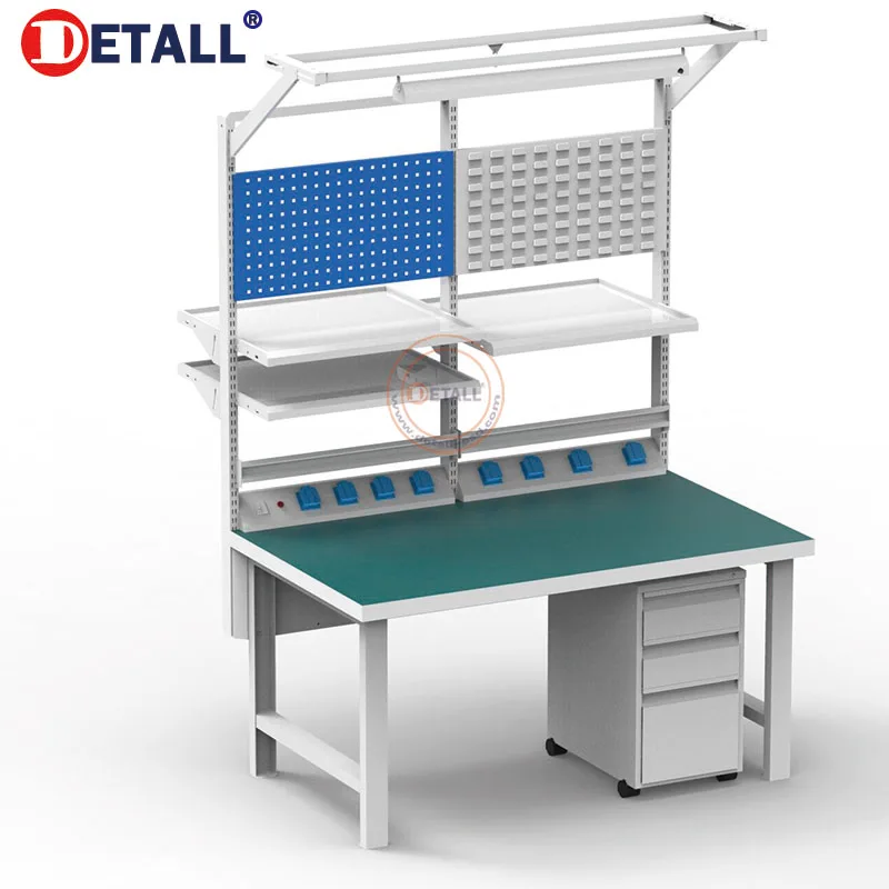Detall OEM/ODM metal workforce workbench used for workshop