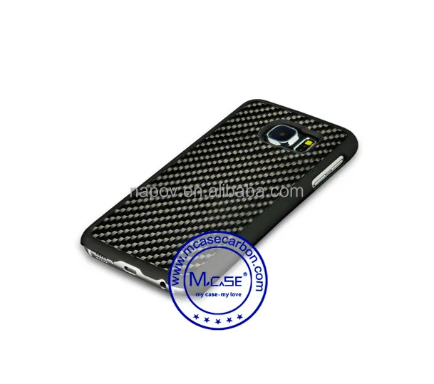 Китай Поставщика Углеродного Волокна Чехол Назад КОМПЬЮТЕР Для Samsung Galaxy S6 Мобильный Телефон Оригинальный