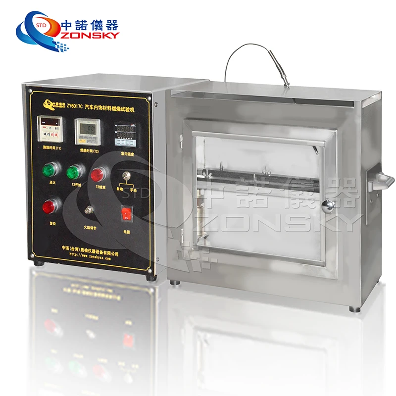 ASTM D5132 Automobile Interior Material Flame Retardant Testing Machine