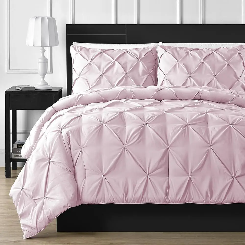 
China Product 400gsm White Down Quilt Hotel Duvet Down Pink Comforter 