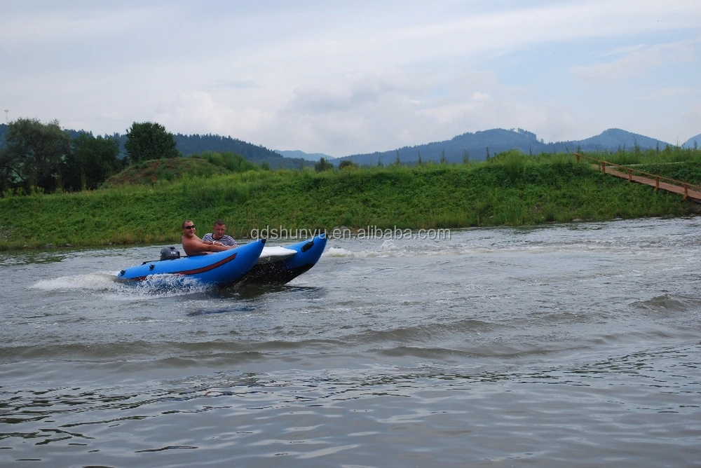 2024 CE korea PVC Material 4.3m Aluminum Inflatable Zapcat with Aluminum Floor