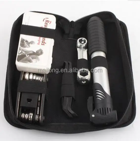 
Bicycle repair kit tyre pump repair wrench set mountain bike combination tool 
