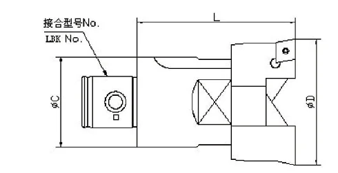 CCMT Holders Indexable Two-Blade Rough Boring Head CNC Tools Holders