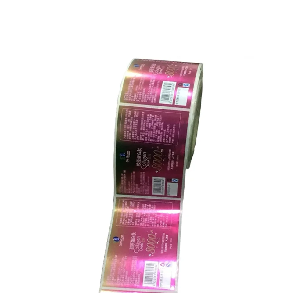 Waterproof 10ml 20ml 30ml Size Medical Label Sticker Self Adhesive Custom Print Pill/Medicine/Pharmaceutical Vial Bottle Label