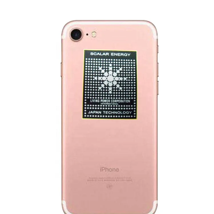 Energy Saving Chip EMF Protection Anti Radiation Sticker For Cell Phones