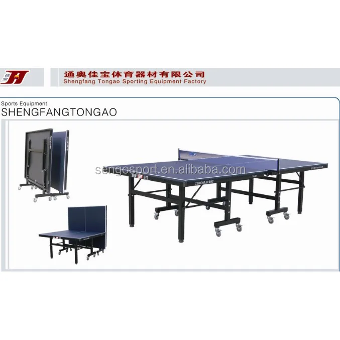 Factory price sports tennis table facility 18mm top board thickness table tennis table