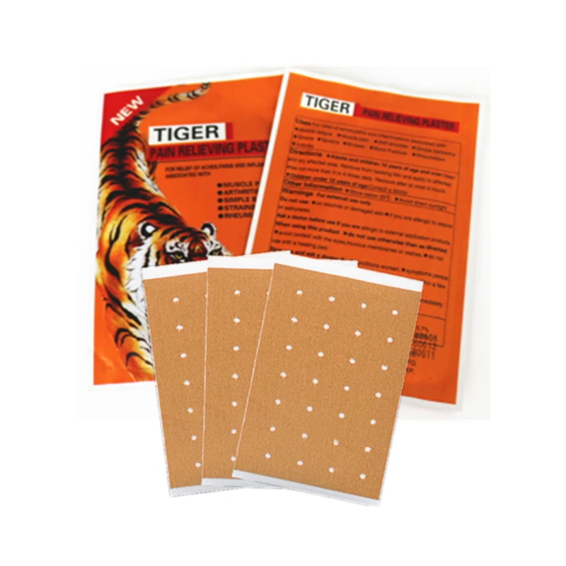Обезболивающий пластырь с тигром, китайский обезболивающий пластырь с тигром