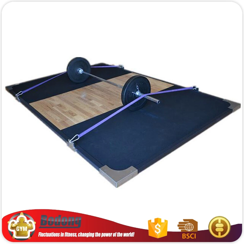 Платформы тяжелой атлетике в тренажерном зале