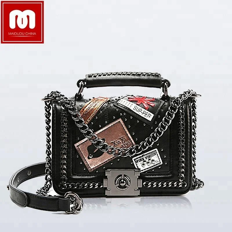 
Maidudu designer new Fashion ladies genuine leather handbags for women famous brands factory price MOQ3 