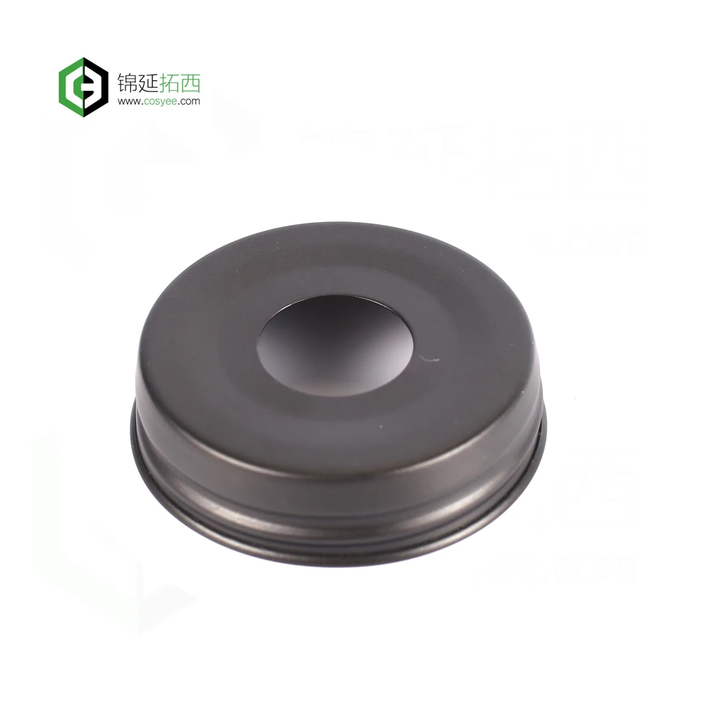 Oil rubbed bronze / ORB finish stainless steel mason jar soap dispenser pump lid