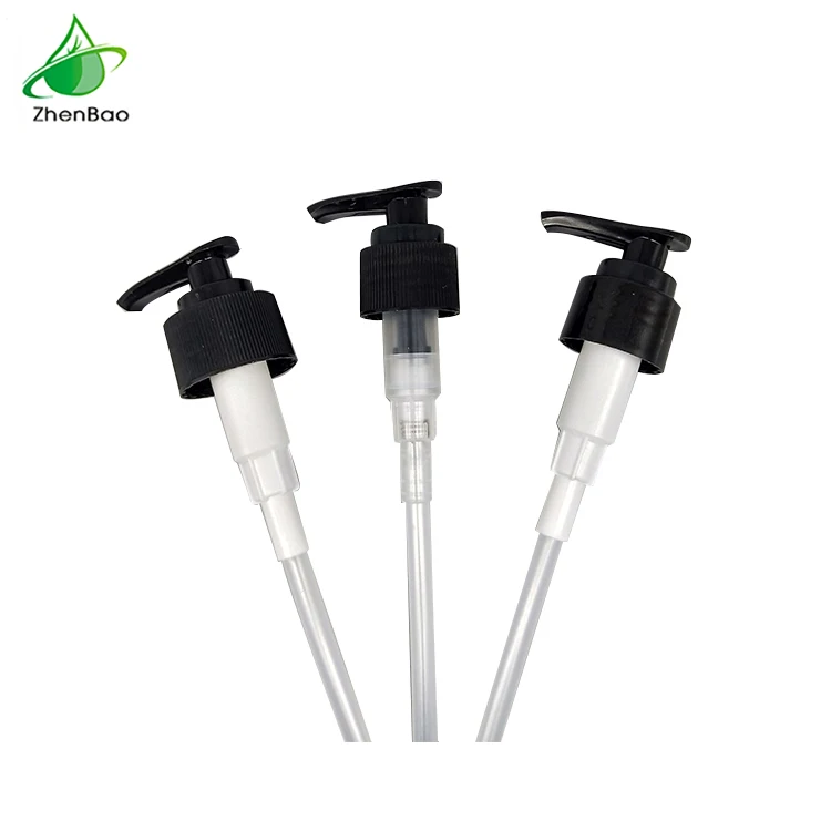ZhenBao черный прозрачный пластиковый распылитель 28 410 диспенсер для жидкой пены насос для лосьона