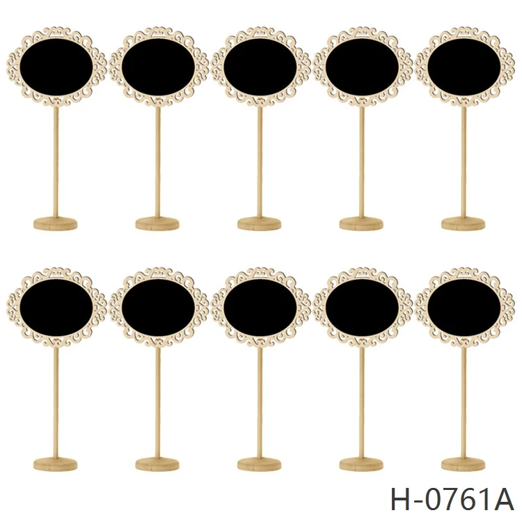 Rustic Wood Table Numbers Holder Wood Place Card Holder Party Wedding Table Name Card Holder Memo Note Card