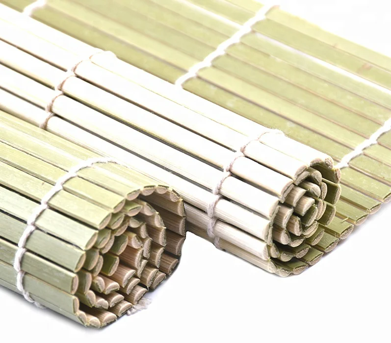 Бесплатный образец бамбуковый коврик для суши 27*27 см популярный Бамбуковый Коврик