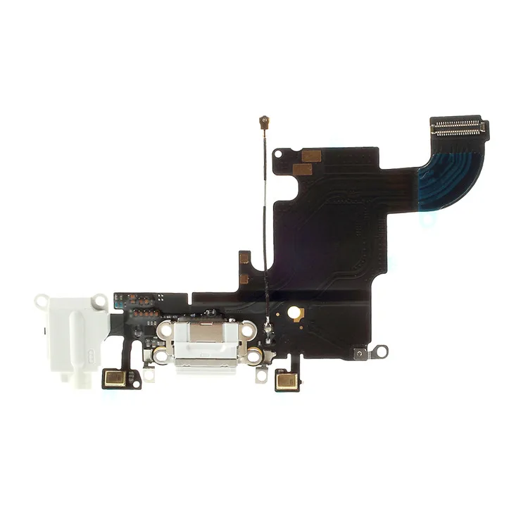 New repair parts for iPhone 6s 4.7 charging port charger dock connector flex cable Black