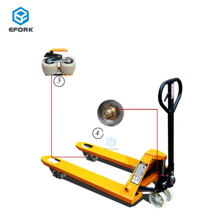 
Hyhydraulic hand pallet truck hand lift pallet jack 