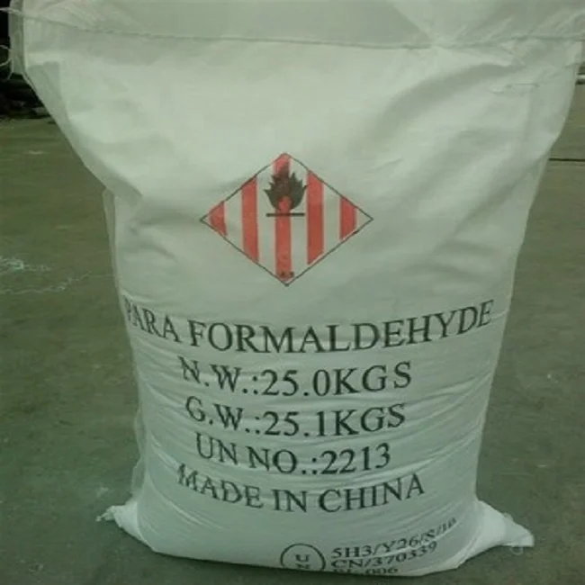 Basic organic raw chemicals Cas No 30525-89-4 powder Paraformaldehyde 96%  high quality
