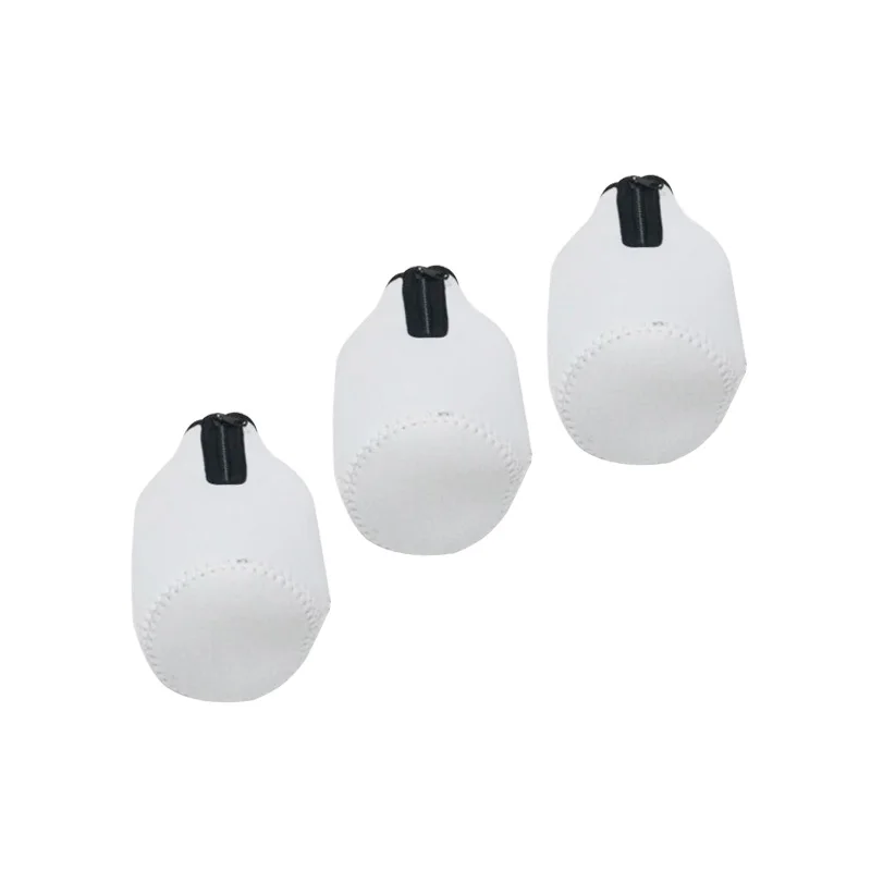 Чистый белый неопреновый холодильник для пивных бутылок, держатель для напитков для сублимации