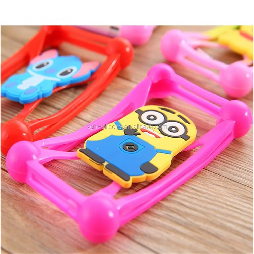 3D Cartoon Cheap Price High Quality Liquid Silicone Universal Mobile Phone Case