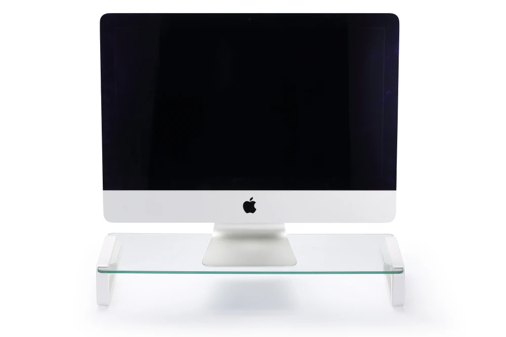 
Transparent tempered glass ergonomic LCD computer desktop dual monitor riser stand with USB hub 2.0 3.0 Transparent tempered glass ergonomic LCD computer desktop dual monitor riser stand with USB hub 2.0 3.0