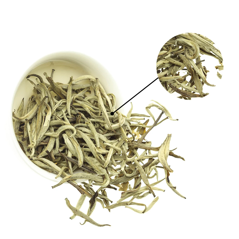 Guangzhou Certified Organic Lovely Concentrated Dried Jasmine Yinhao Green Tea Curled Leaves Dragon Phoenix Pearl Pearls in Bulk