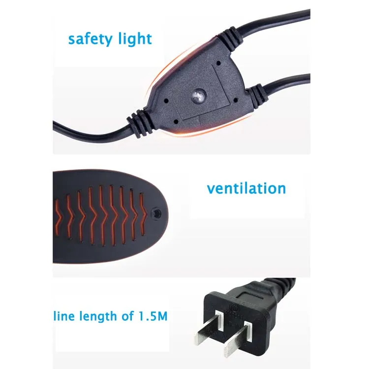 
Dry Bake 12W Sterilization Telescopic Ultraviolet Deodorant Vehicle Shoes Dryer 