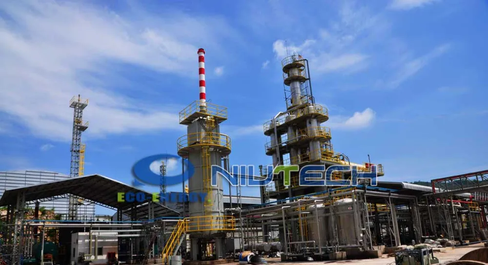
industrial oil refinery plant 