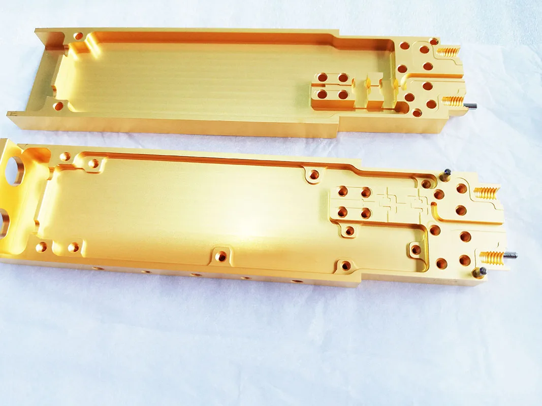 
Cavity filter band pass brass fabrications service precision CNC Machining parts 