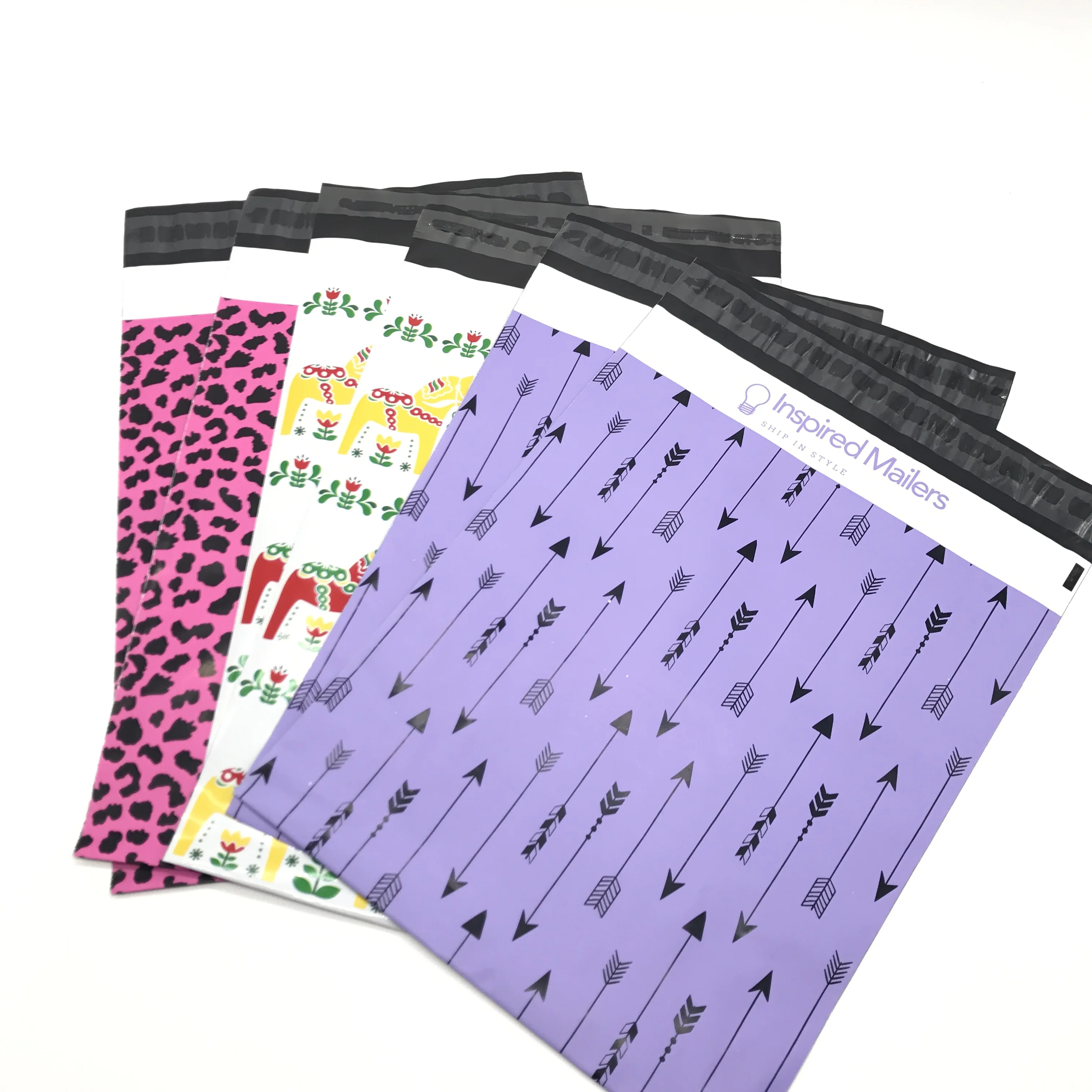 Factory wholesale poly bag mailing colorful polymail bag poly courier shipping bag for online shop