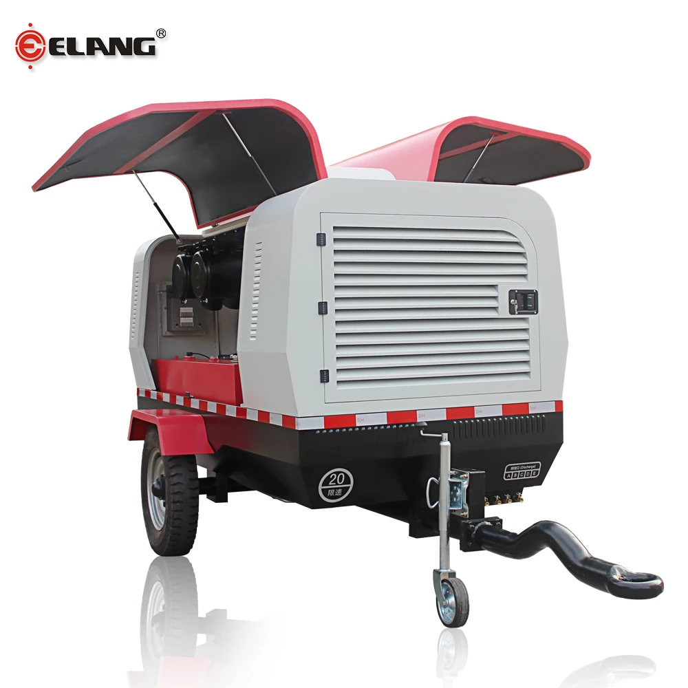 14 бар портативный воздушный компрессор с дизельным двигателем