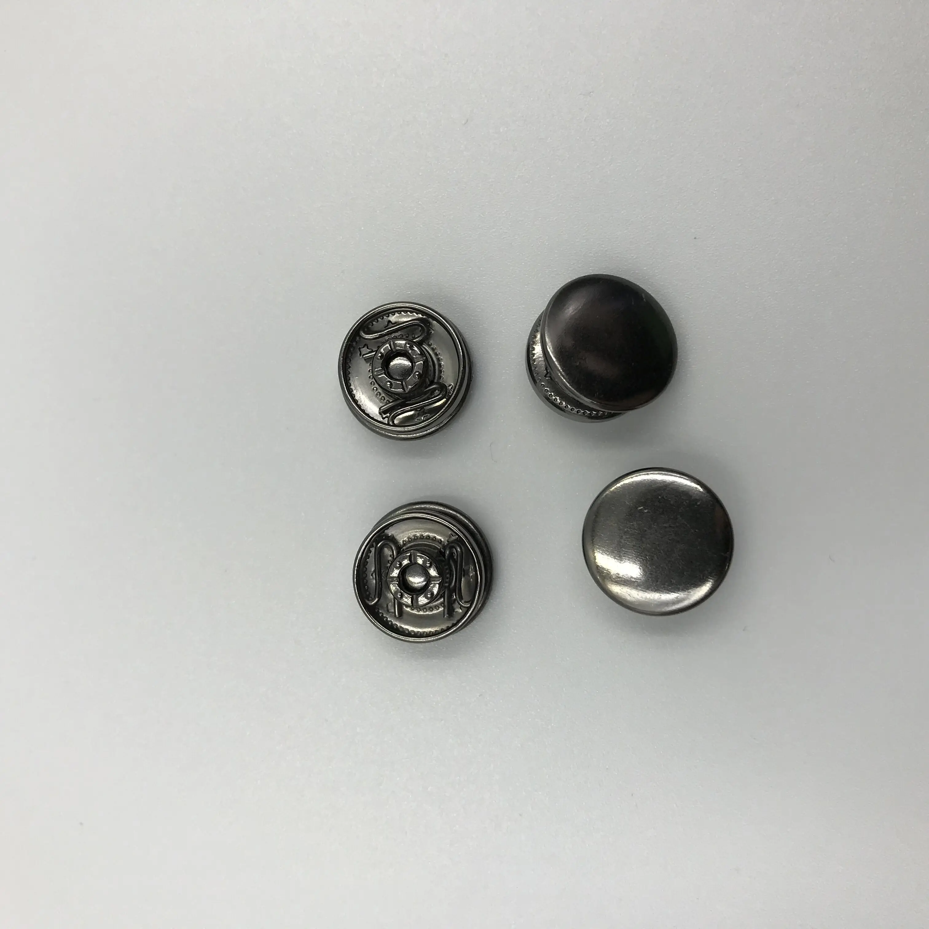 Custom Logo Metal Snap Button for Jeans Jacket