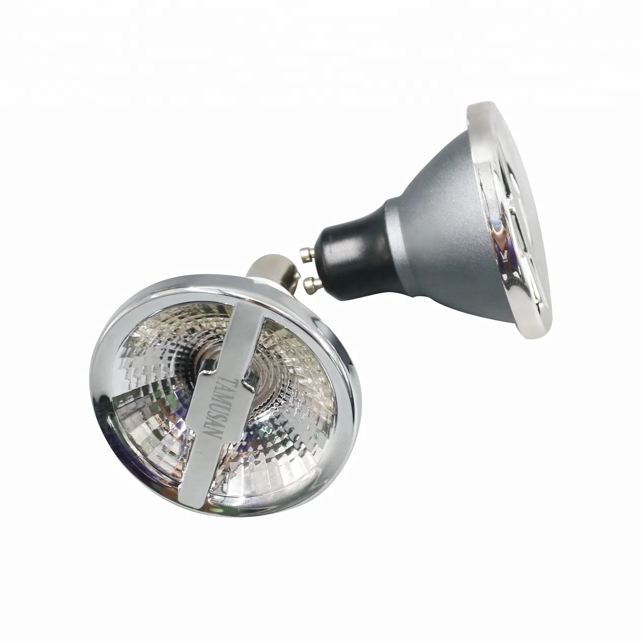 Led ceiling spot light Dimmable DC12V/85-265v 5W 6W lamp high bright GU10  grille spotlight B15 base bulb