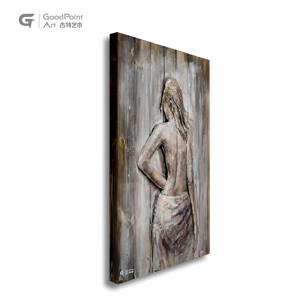 Manufacture metal crafts 3d conan the barbarian sexy picture painting
