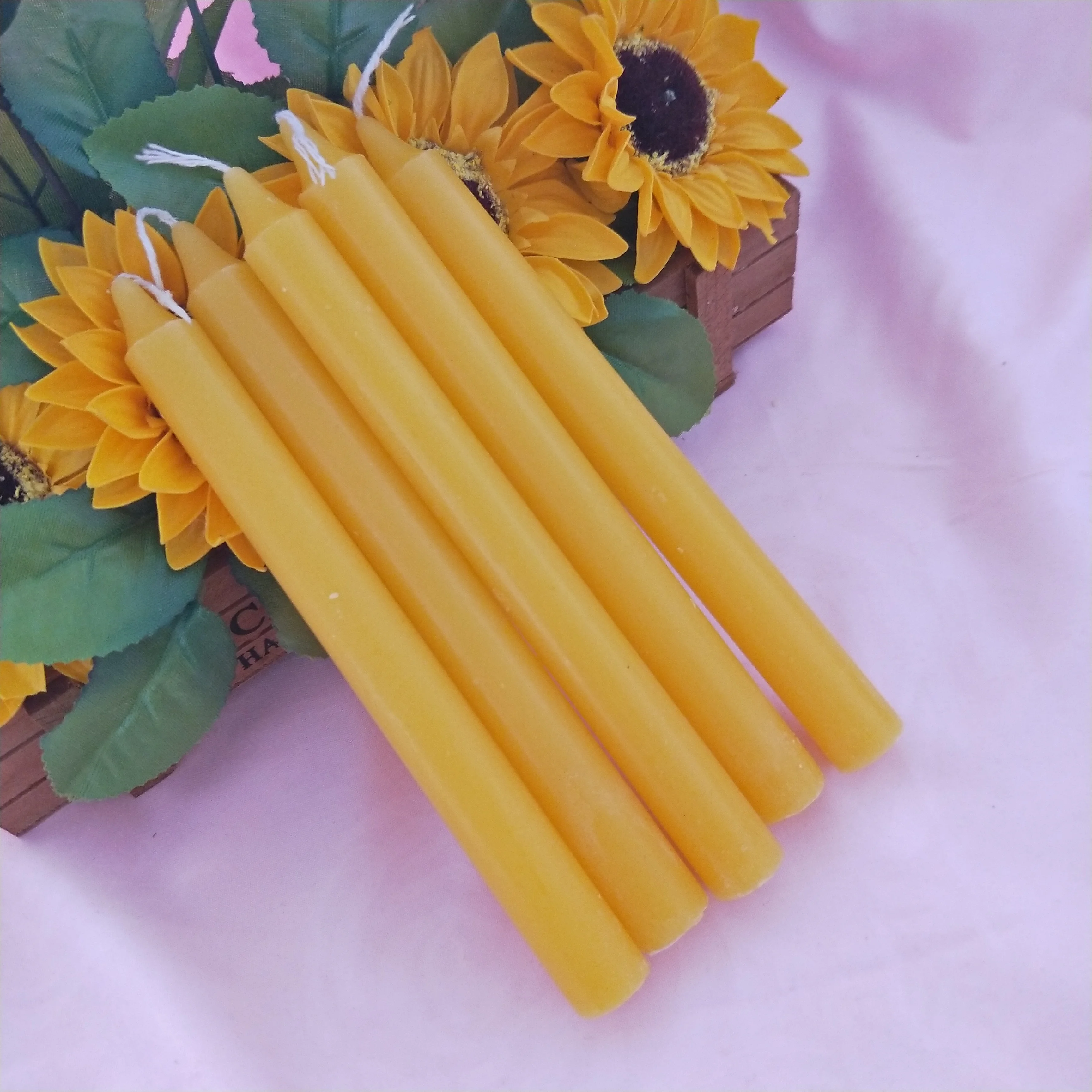 Citronella Oil Yellow Candle