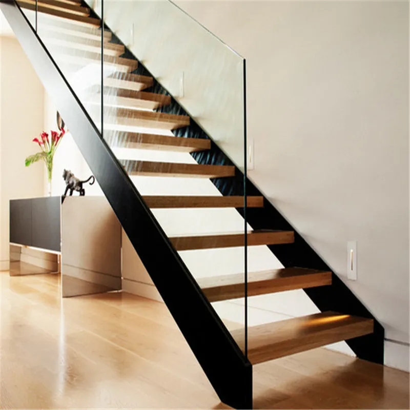 Stair staircase string home remodeling design house renovations solid wood 0306-a9