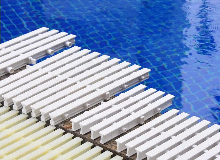 High quality ABS material swimming pool gutter grating for sale swimming pool overflow grating