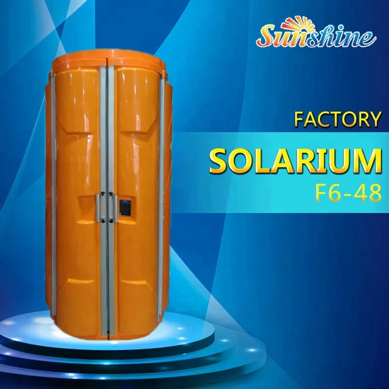 
2019 Sunshine F6 Bronze skin solarium machine cheaper solarium machine prices for vertical solarium ttanning bedsJL 