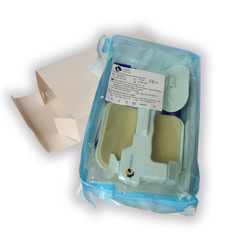 
Disposable automatic blood stop tourniquet system for femoral artery 